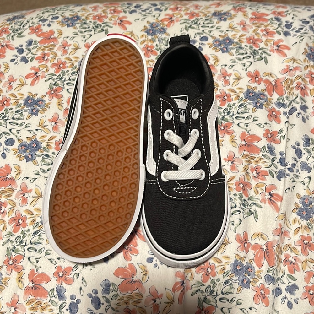 Toddler Boy Black Vans